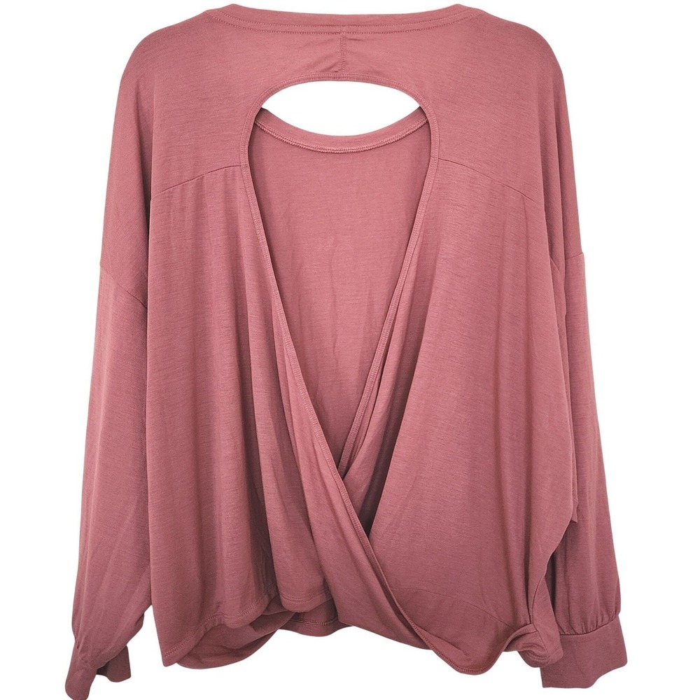 Womens Ultralite Go-Dry Top Back Cutout 3X NWT Activewear Yoga Lounge Comfy Cozy